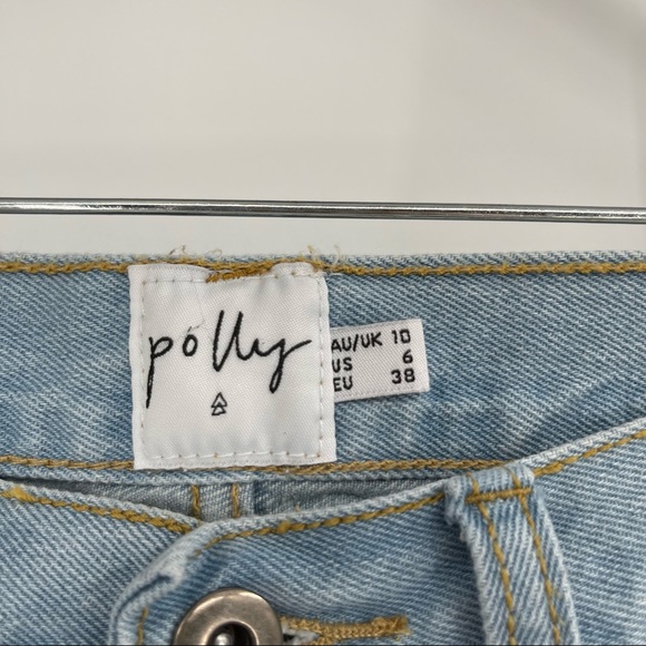Polly by Princess Polly Destroyed Mom Jeans - Picture 7 of 9